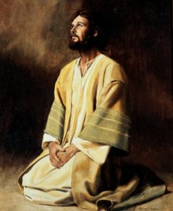 Picture of Jesus praying