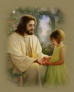 Image of Jesus with children
