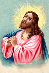 Jesus Christ Praying