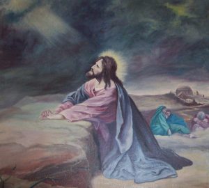 Picture of Jesus Praying in the Garden