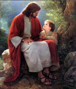 Pictures of Jesus with children