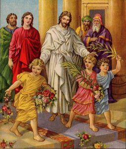 Picture of Jesus with children