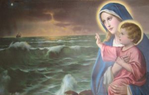 Pictures of Jesus and Mary