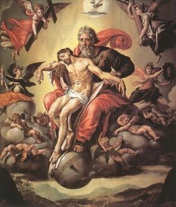 Pictures of Jesus and the Holy Spirit