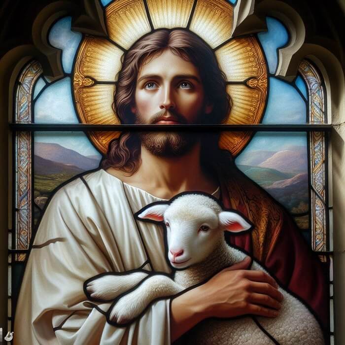 Jesus the good shepherd