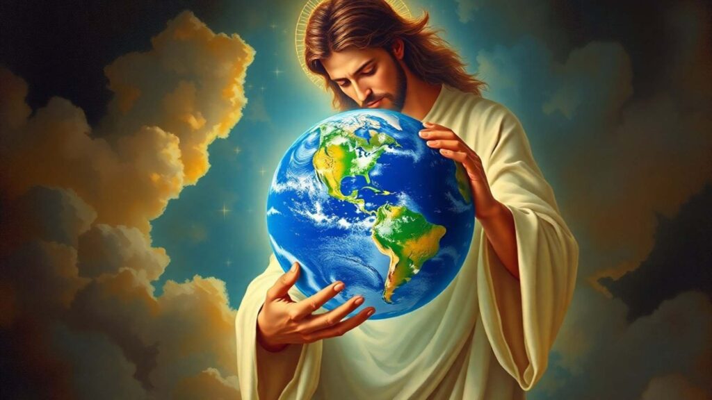Jesus Holding the World