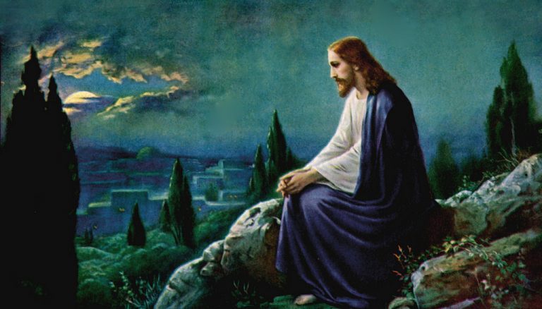 Jesus Praying in the Garden