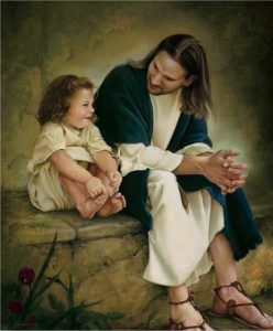 Pictures of Jesus with children