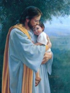 Picture of Jesus with child