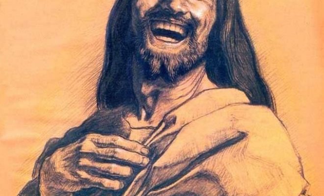Pictures Of Jesus Laughing